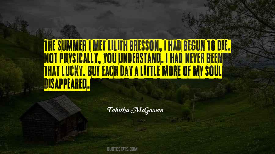 Not My Lucky Day Quotes #1628043
