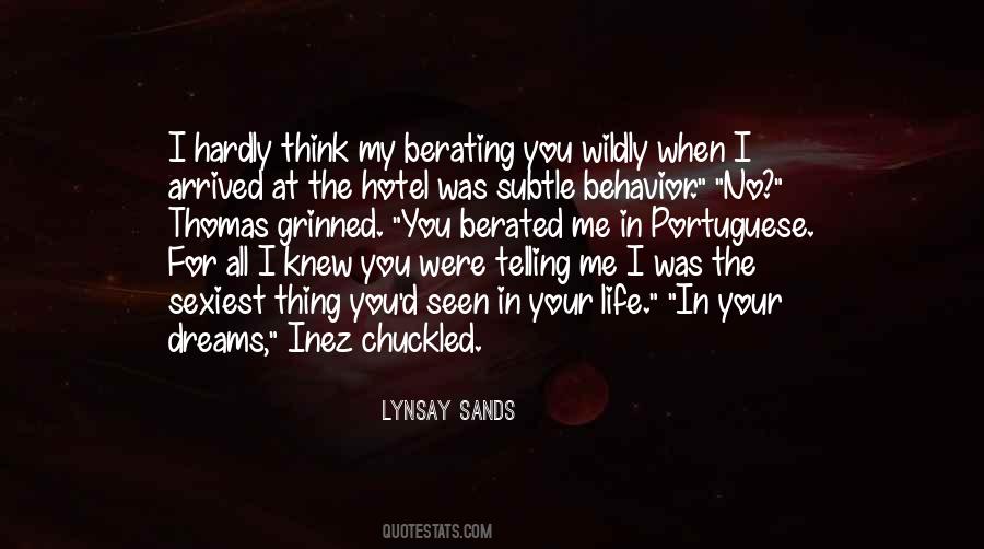You Were In My Dreams Quotes #1797019