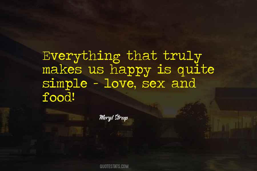 Food Happy Quotes #1600480