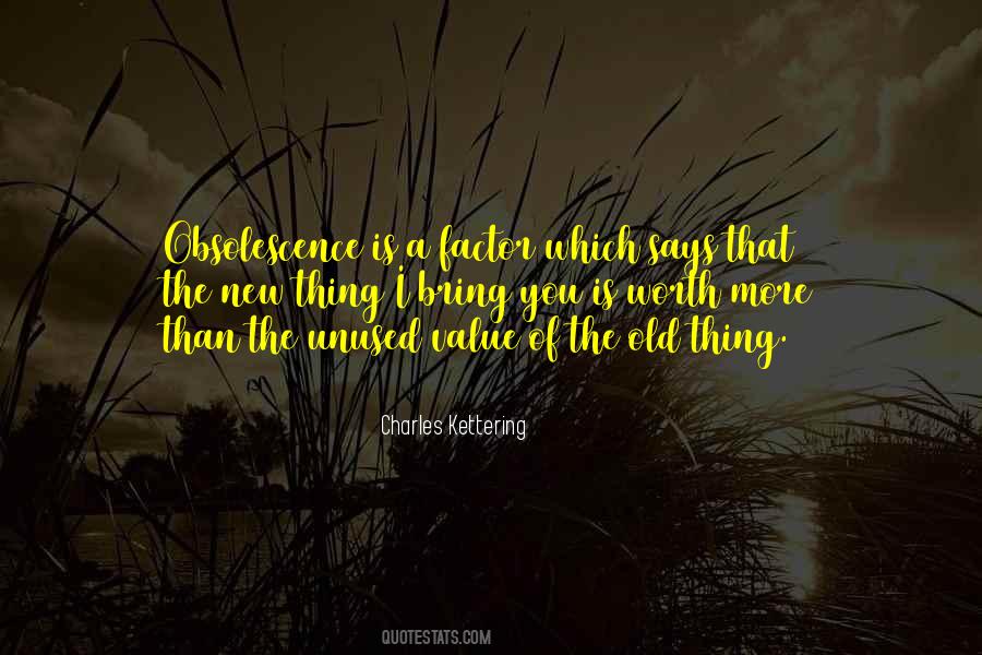 Value Of A Thing Quotes #1305912