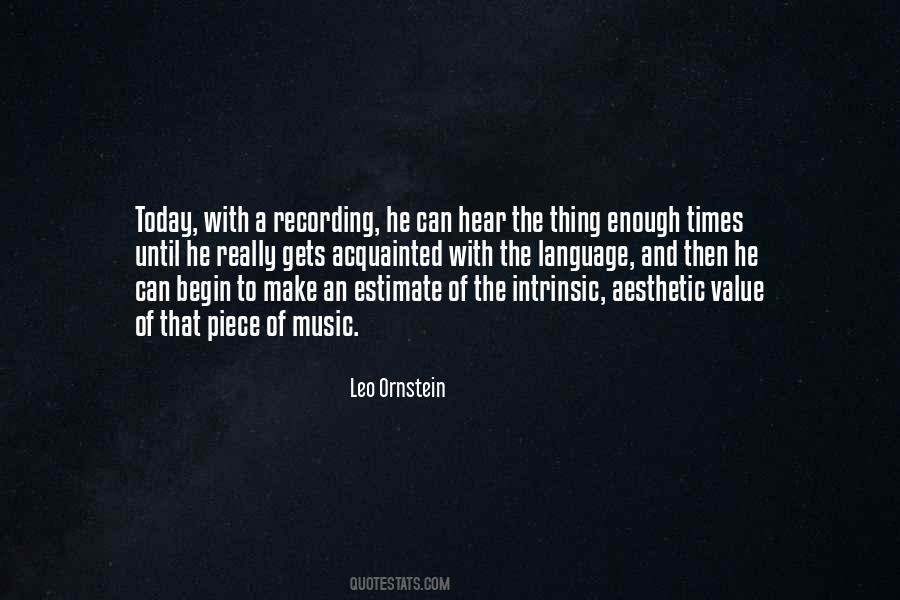 Value Of A Thing Quotes #1405979