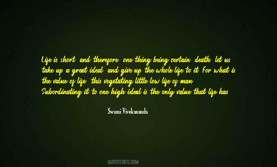 Value Of A Thing Quotes #1752648