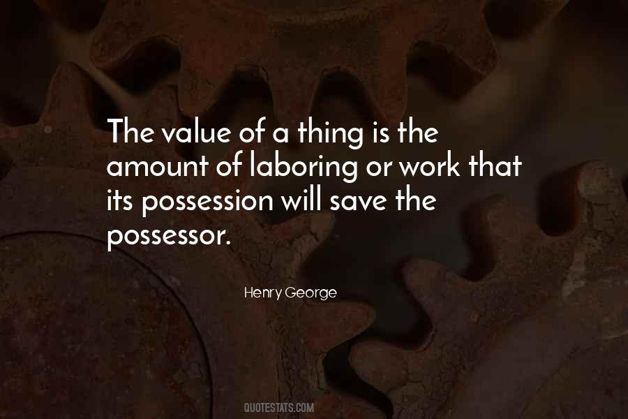 Value Of A Thing Quotes #306687