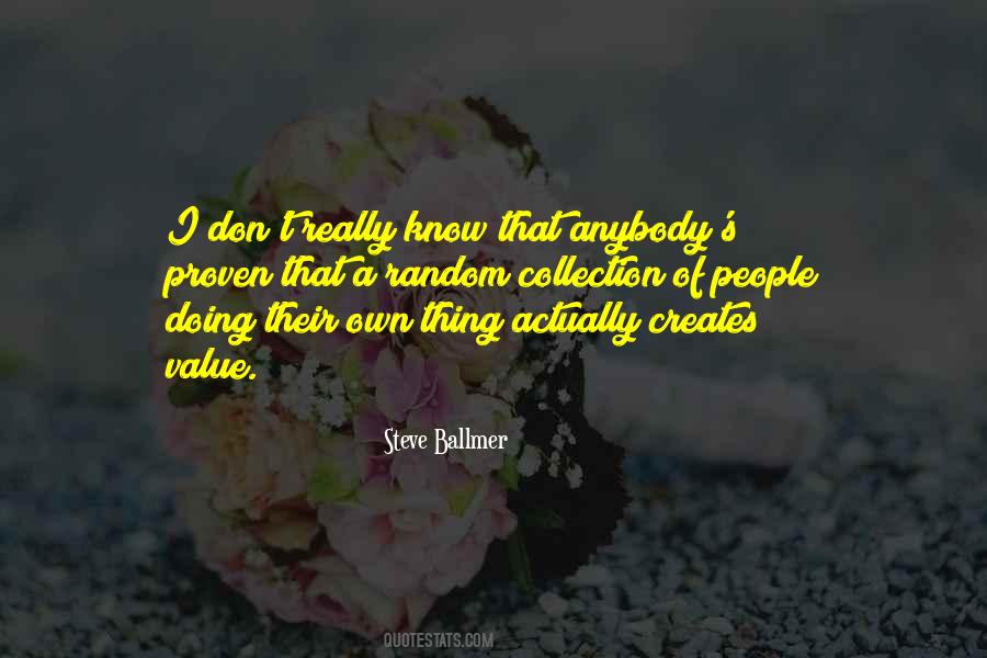 Value Of A Thing Quotes #612054