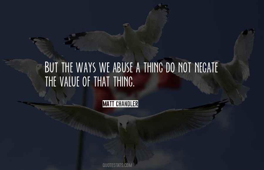 Value Of A Thing Quotes #913829