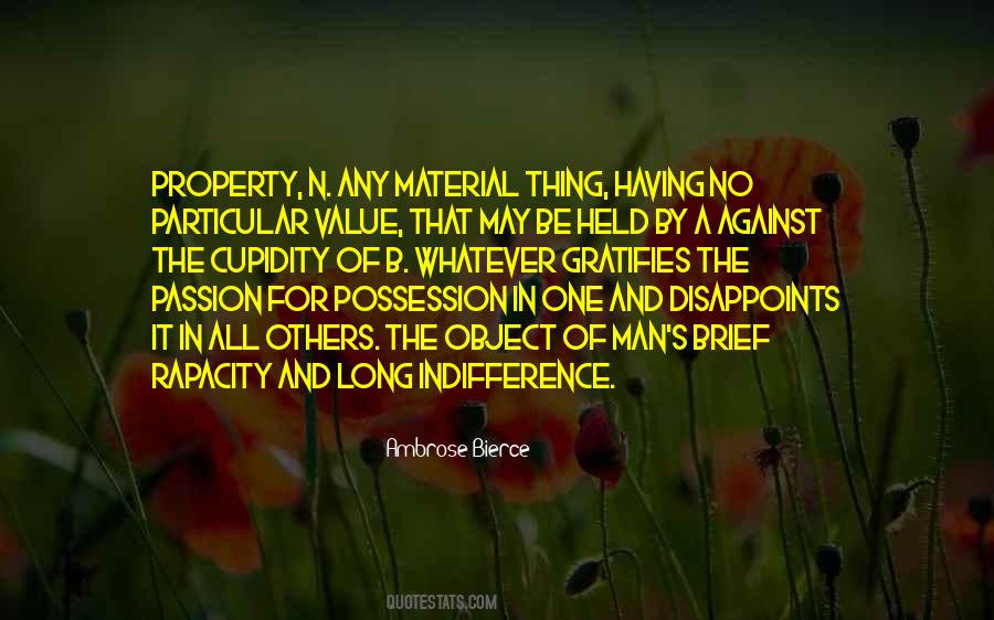 Value Of A Thing Quotes #994214