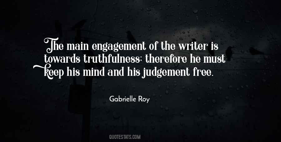 Judgement Free Quotes #1628750