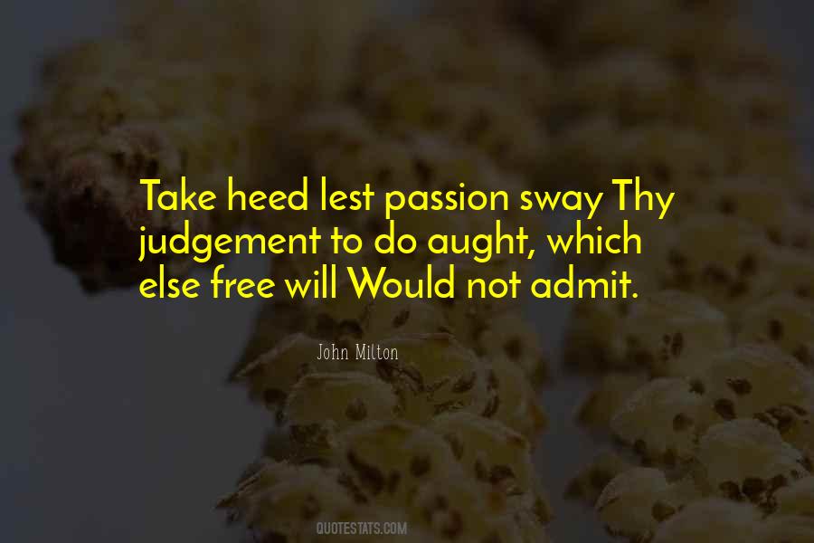 Judgement Free Quotes #840637