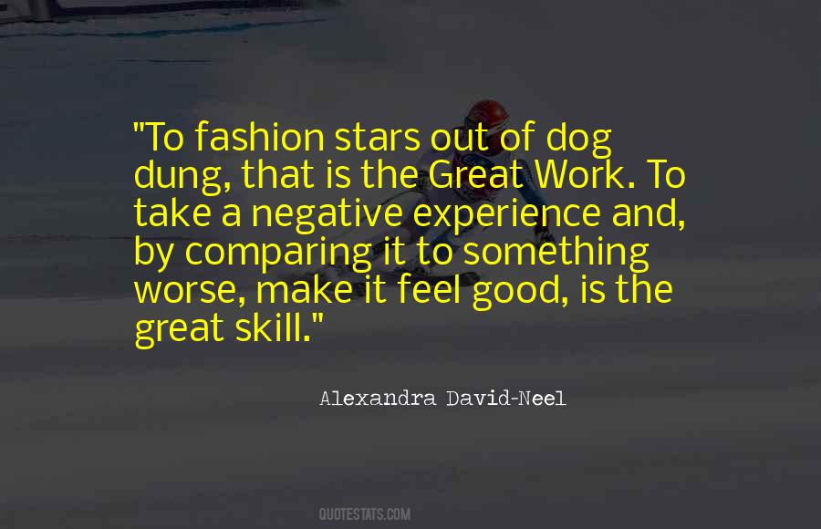 Feel Good Work Quotes #151983