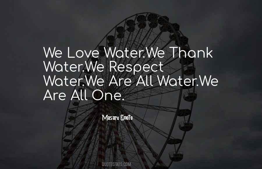 Love Water Quotes #632328