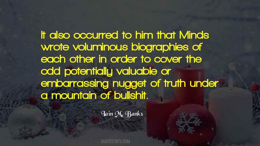Nugget Of Truth Quotes #1499112