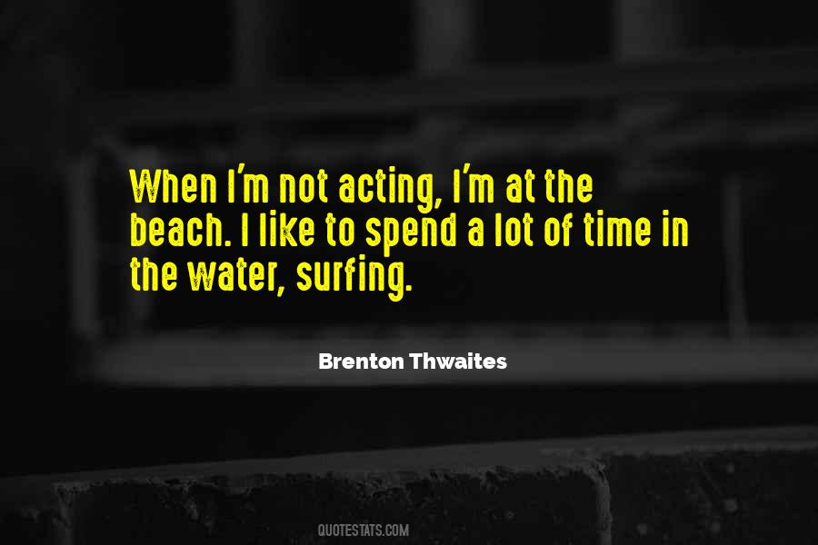 Beach Surfing Quotes #546116