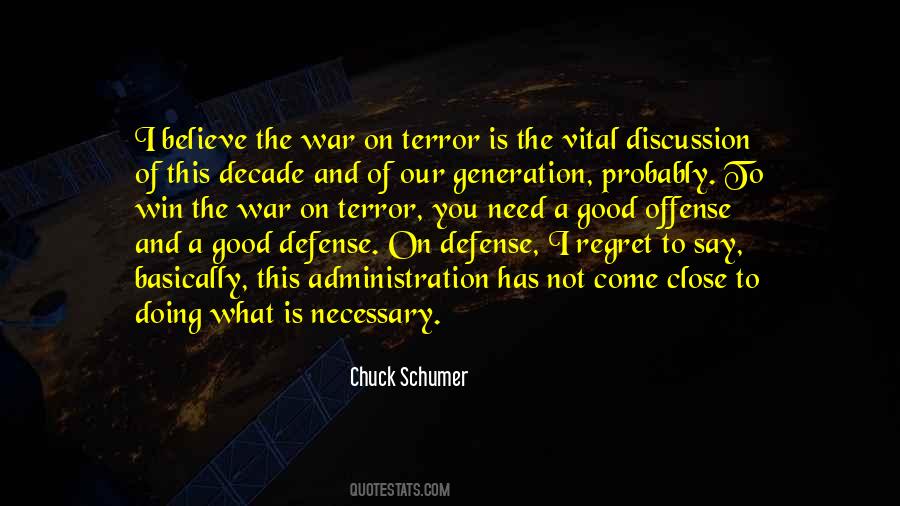 Defense War Quotes #1536384