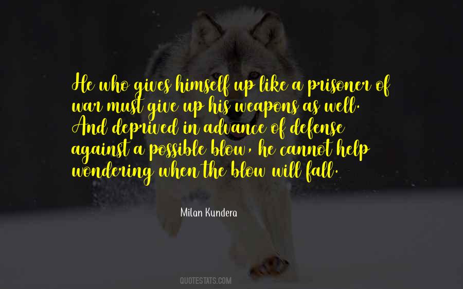 Defense War Quotes #1569798