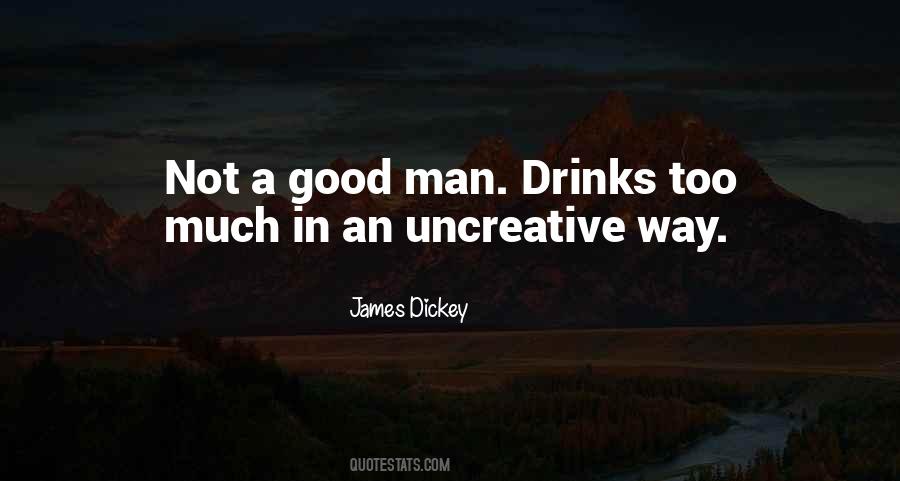 Good Drinks Quotes #663373