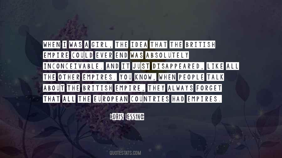 Quotes About The End Of An Empire #1006951