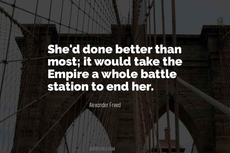 Quotes About The End Of An Empire #1169165