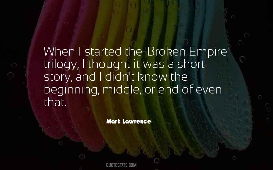Quotes About The End Of An Empire #708921