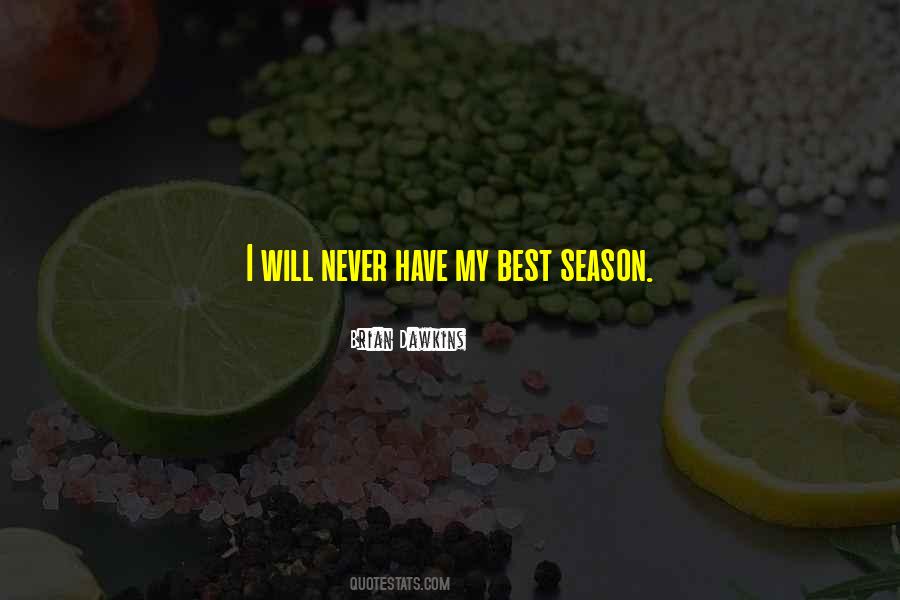 Best Season Quotes #1158949