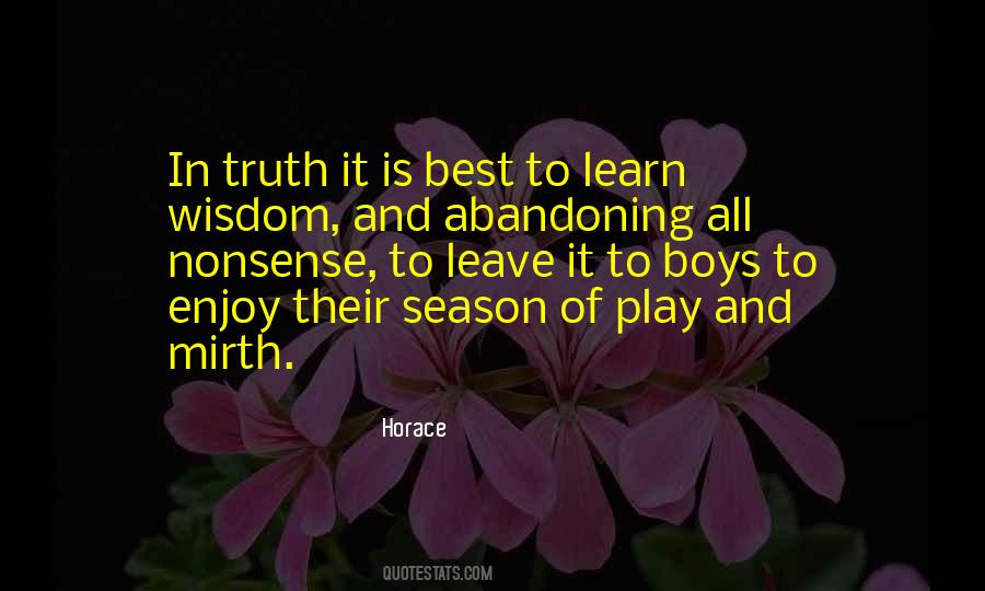 Best Season Quotes #1324137
