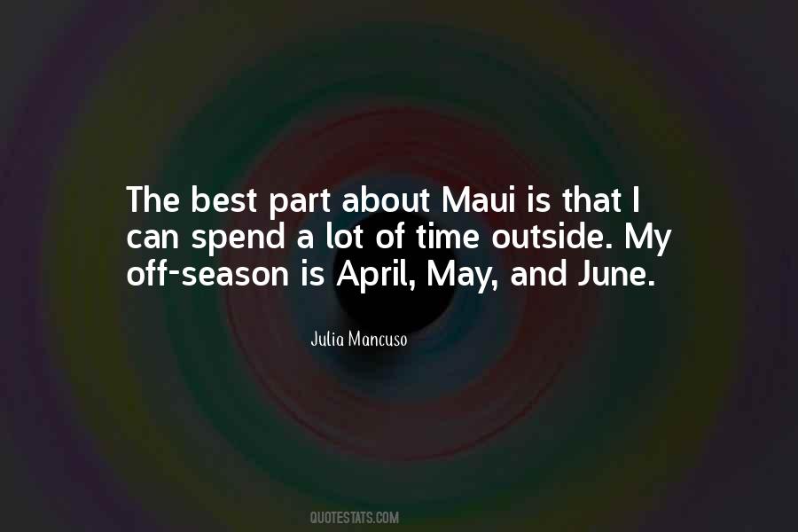 Best Season Quotes #1656122
