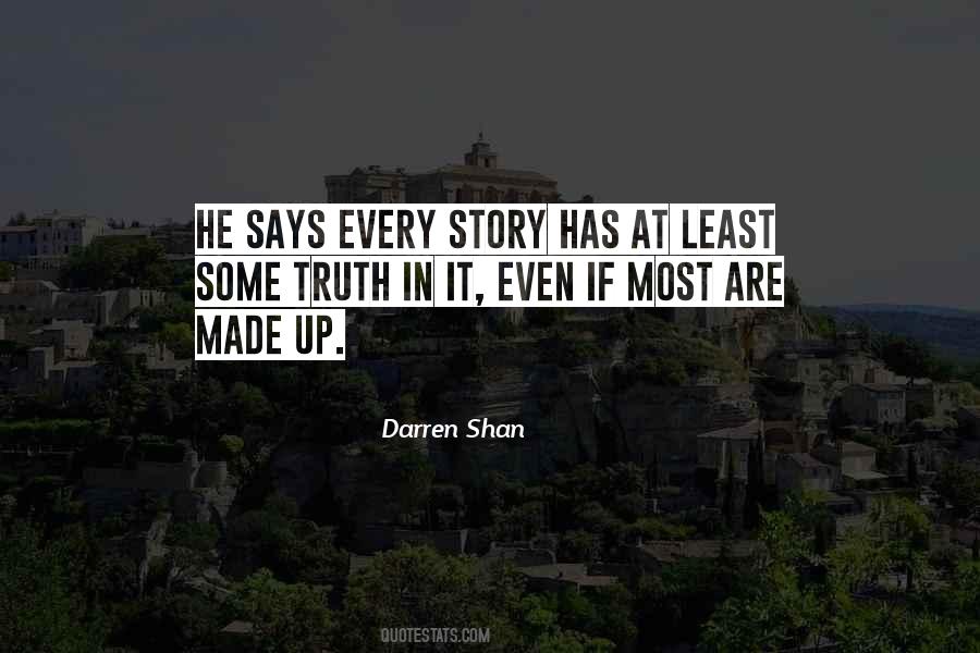 Made Up Story Quotes #1154182