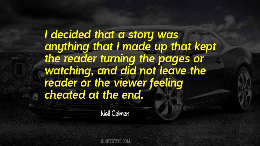 Made Up Story Quotes #930307
