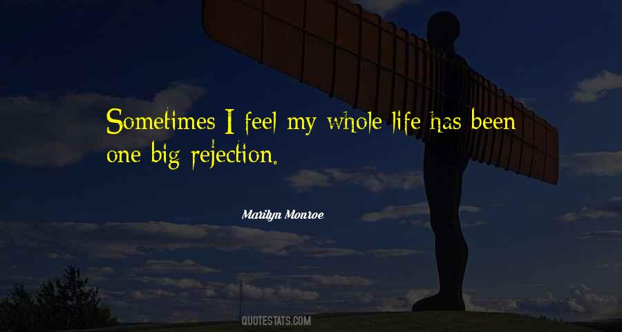 Rejection Life Quotes #62175