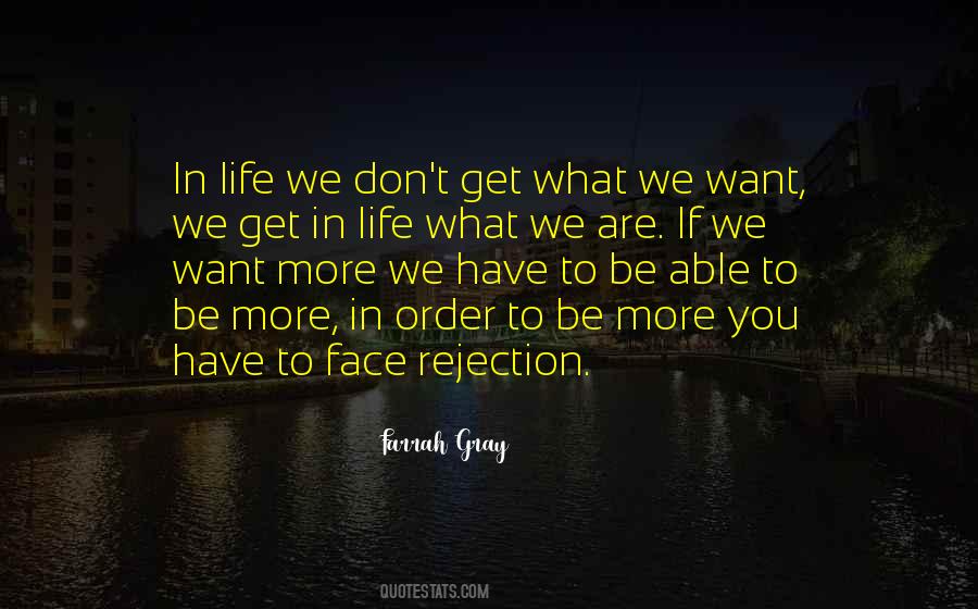 Rejection Life Quotes #881179