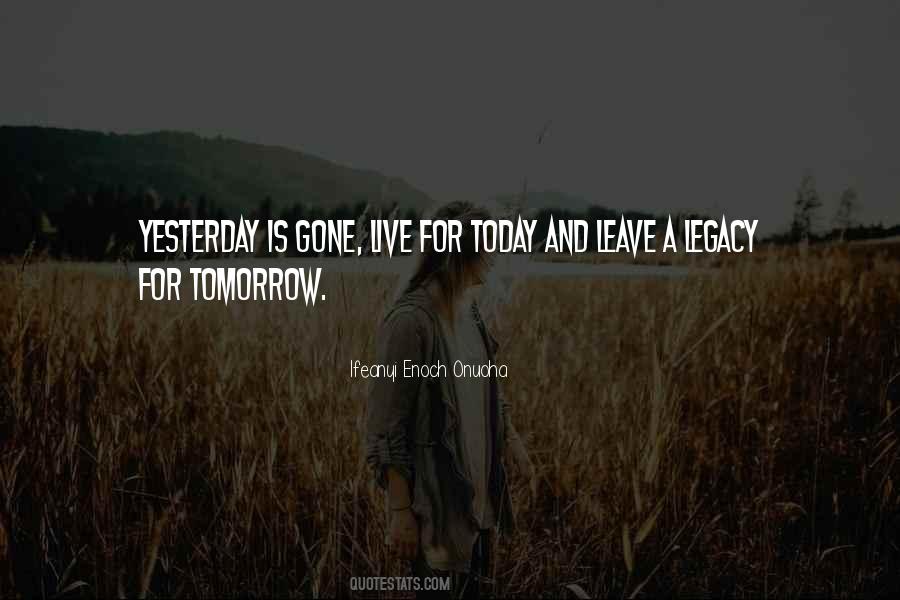 Living Legacy Quotes #740095