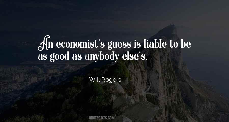 Good Economist Quotes #498635