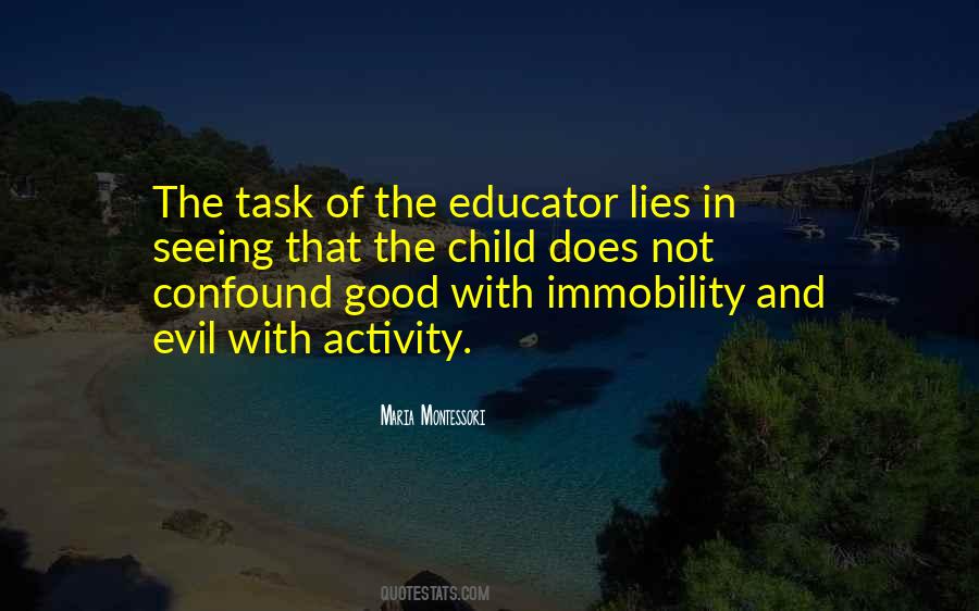 Good Educator Quotes #1112530
