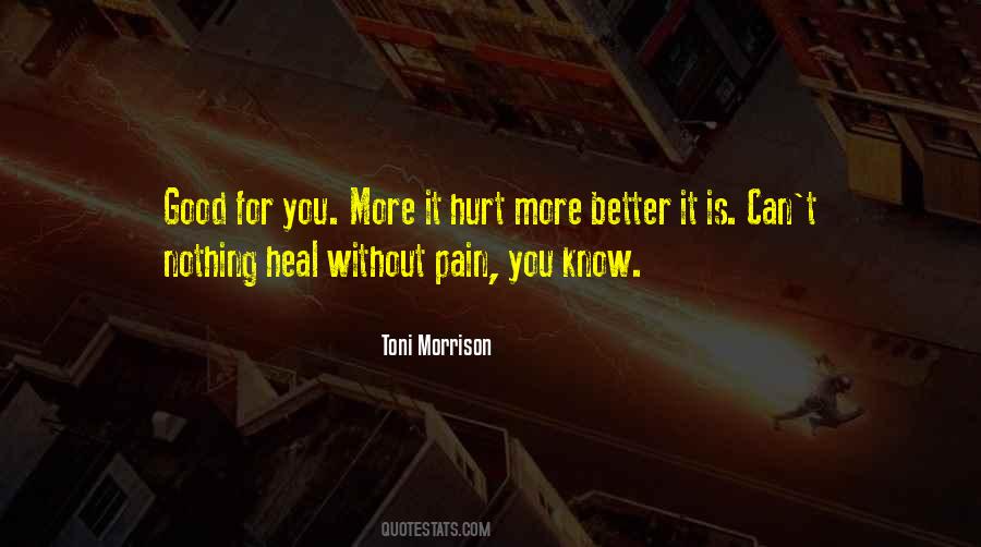 Good Pain Quotes #355525