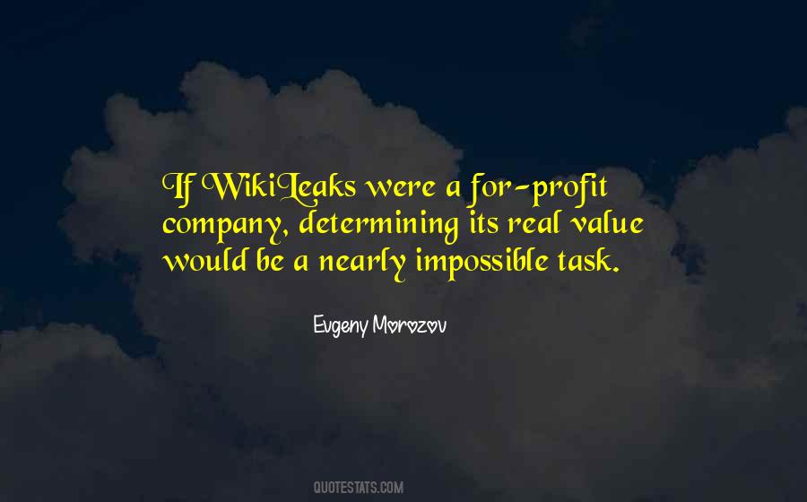 Quotes About For Profit #69182