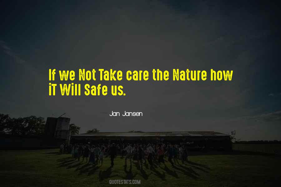 Care Nature Quotes #1389401