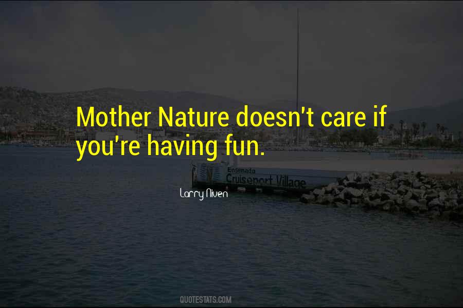 Care Nature Quotes #432225