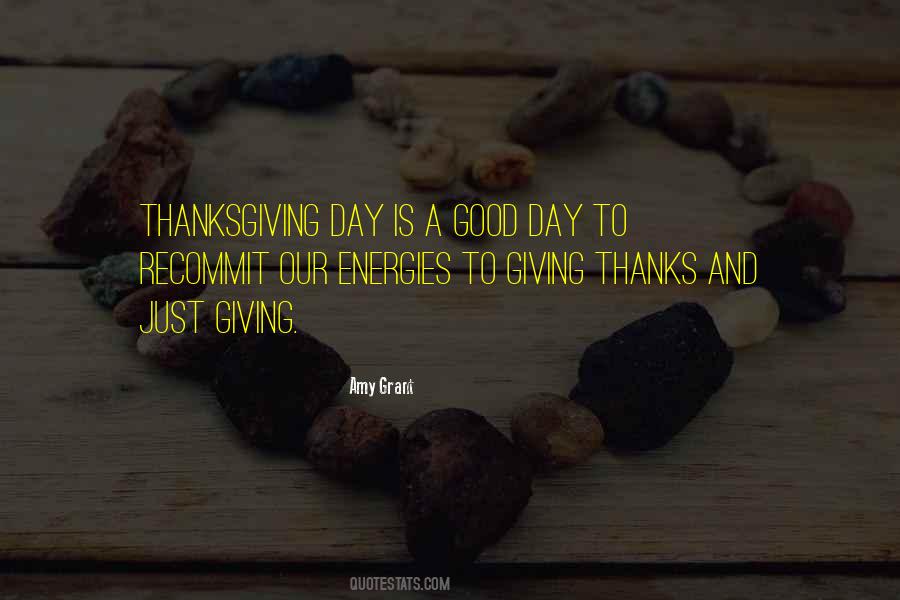 Good Energies Quotes #306847