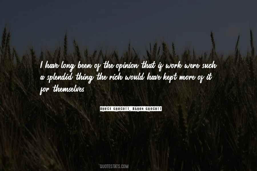 Work Opinion Quotes #1865312