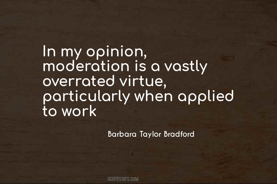 Work Opinion Quotes #3018