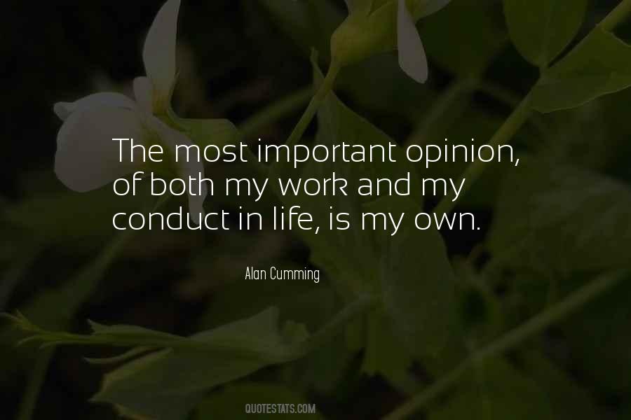 Work Opinion Quotes #781788