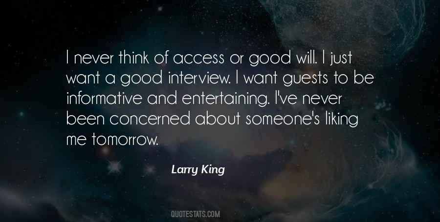 Good Entertaining Quotes #1831686