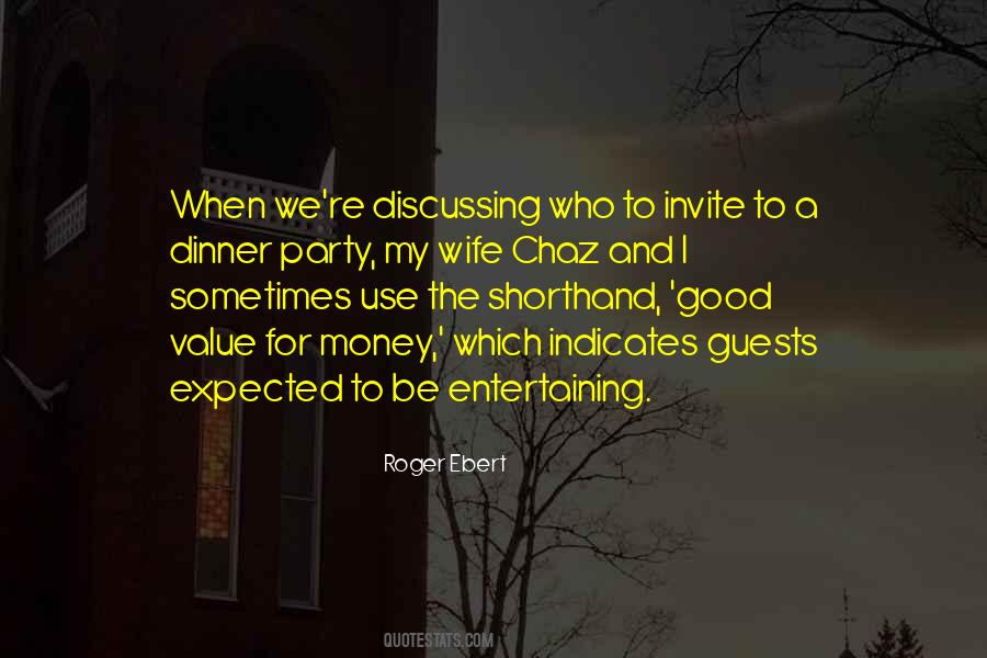 Good Entertaining Quotes #375839