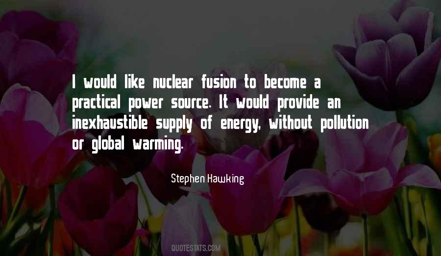 Quotes About Fusion Energy #988362