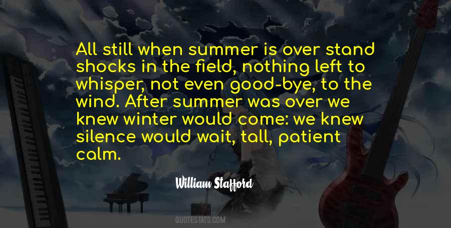 Calm And Patient Quotes #1090573