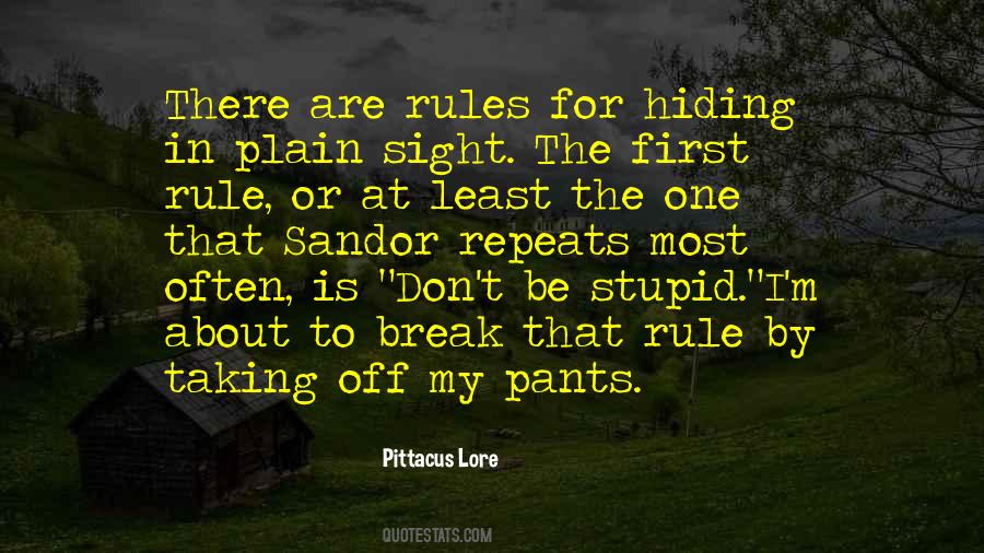 Rules For Quotes #1228208