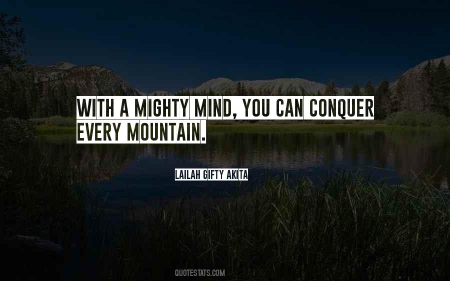 Mighty Mountains Quotes #185842