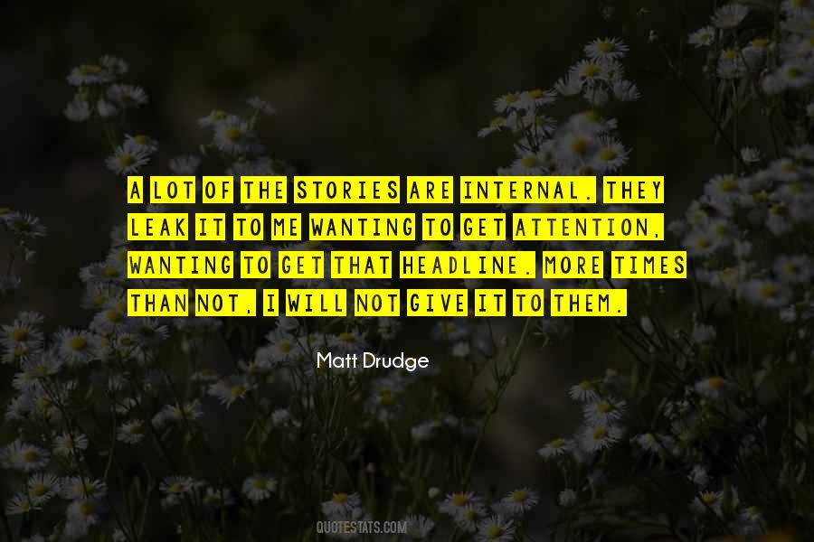 Quotes About Wanting It More #1087916