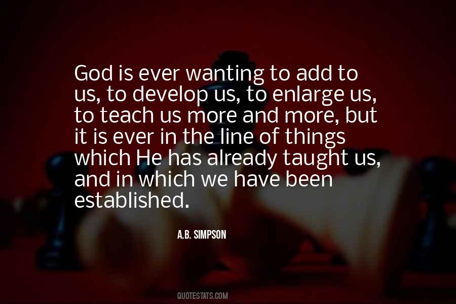 Quotes About Wanting It More #432573