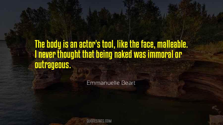 Like An Actor Quotes #811674