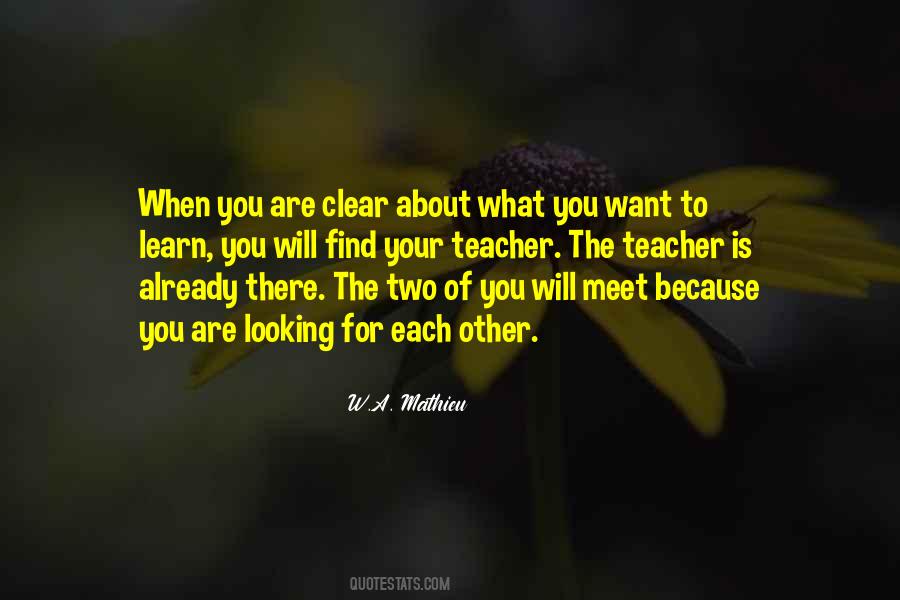 Looking Each Other Quotes #180833